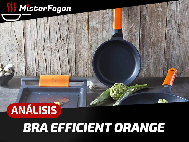 Opiniones del set de sartenes BRA Efficient Orange